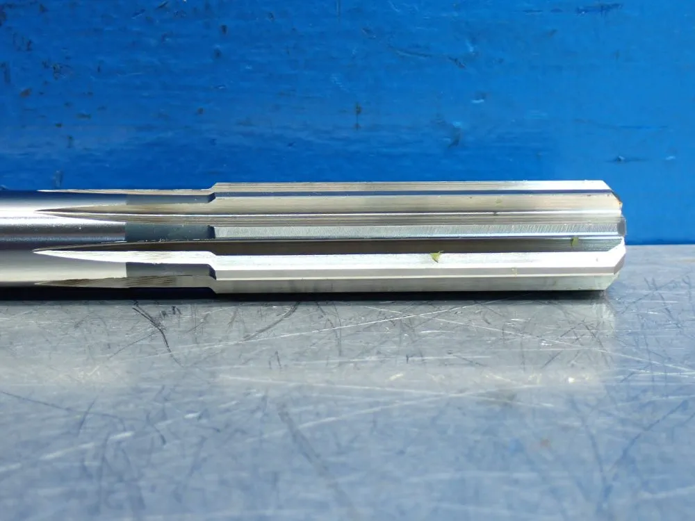 Morse 16mm High Speed Steel Straight Shank Straight Flute Chuckinng Reamer 22380 - 22380