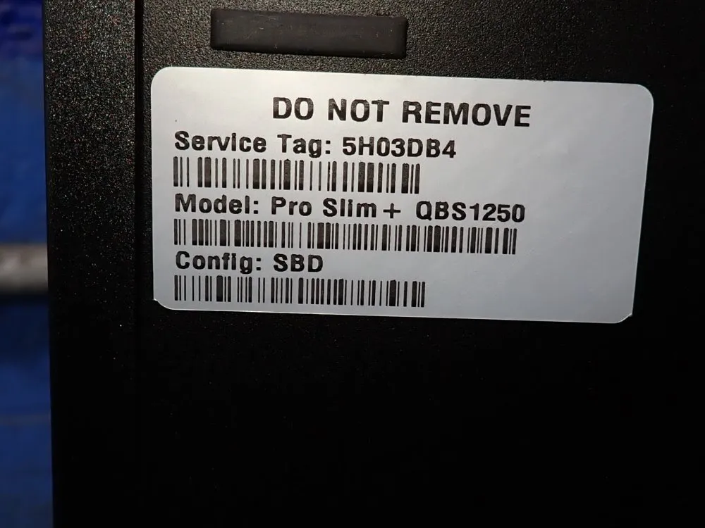 Dell Computer - Pro Slim + Qbs1250