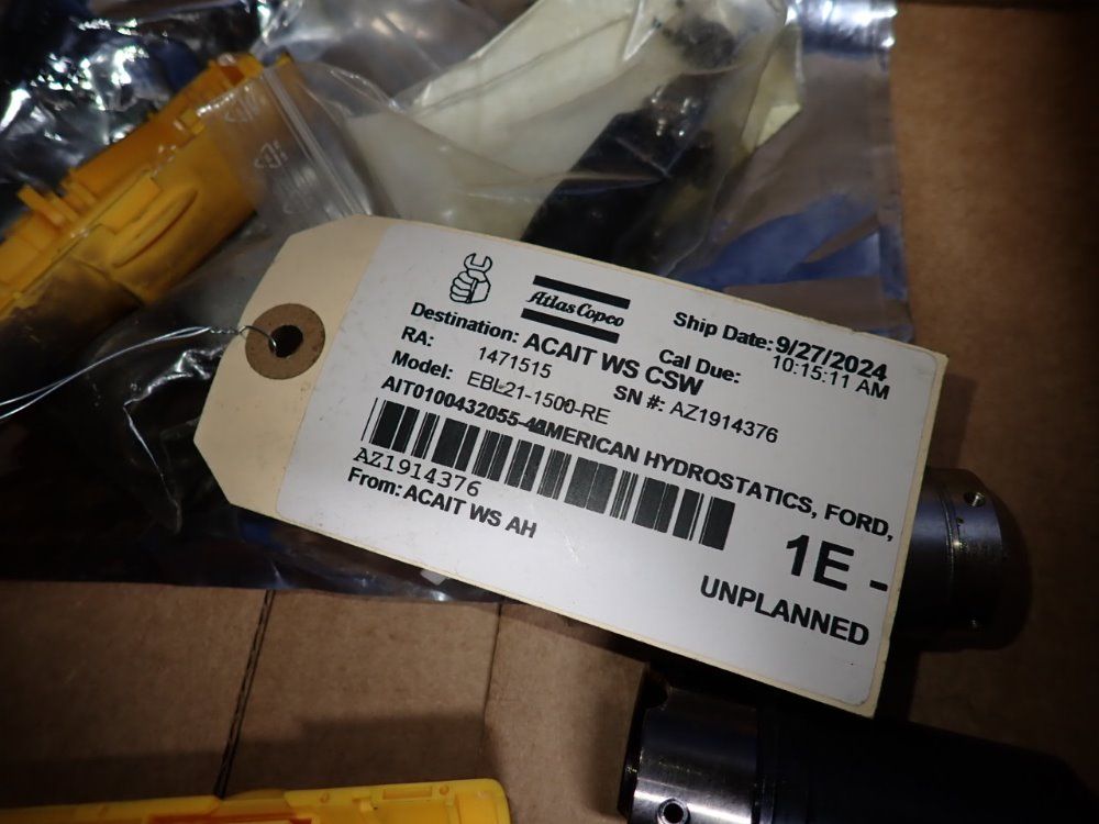 Atlas Copco Power Screw Gun - Ebl21-1500-re