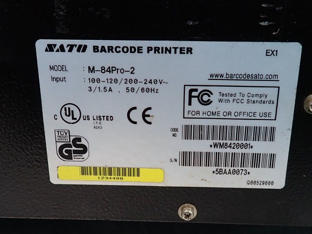 Sato Barcode Printer - M-84pro-2
