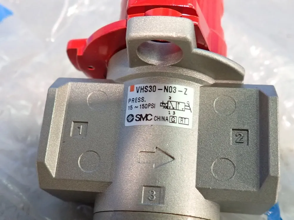 Smc Pneumatic Lockout Valve - Vhs30-n03-z