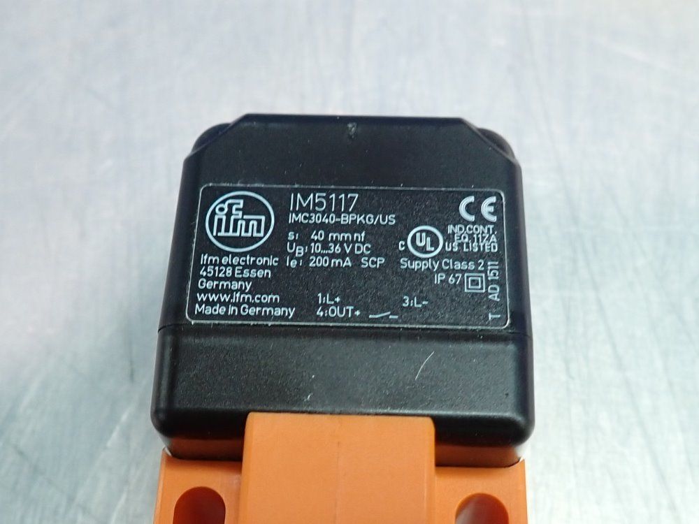 Ifm Inductive Sensor - Im5117