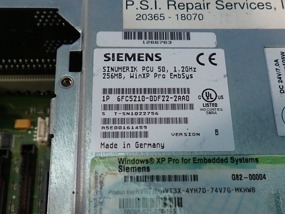 Siemens Industrial Computer - 6fc5210-0df22-2aa0