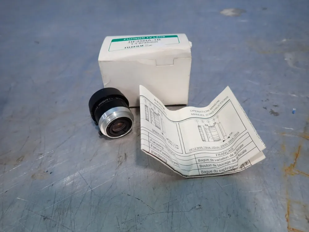 Fujinon 1:1.6/35mm Tv Lens - Hf35ha-1b