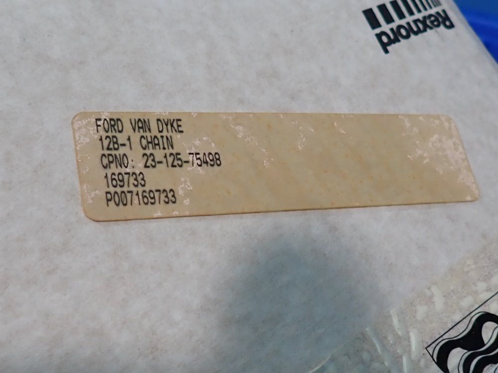 Rexnord Lot Of 8 Roller Chains - 12b-1