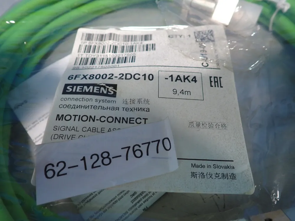 Siemens Signal Cable - 6fx8002-2dc10-1ak4