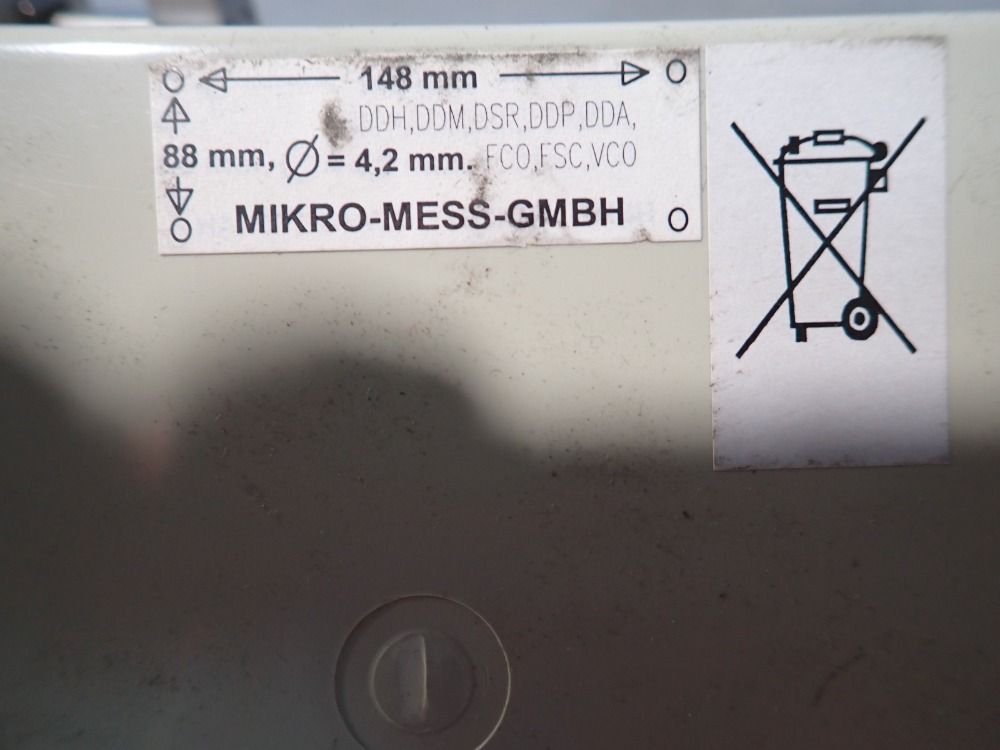 Mikro-mess Regulator - Ddp