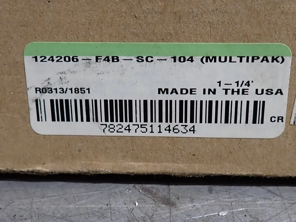 Dodge 1 1/4" Flange Bearing - 124206-f4b-sc-104