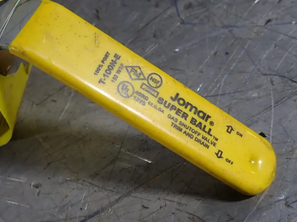 Jomar / Dmic 1 1/2" / 1" Ball Valves