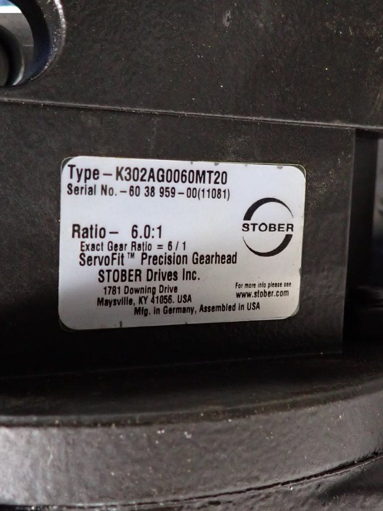 Stober 6.0:1 Ratio Gear Reducer - K302ag0060mt20