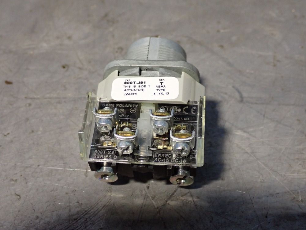 Allen-bradley Selector Switch - 800t-j91a