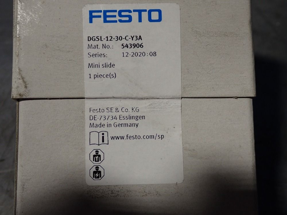 Festo Mini Slide - Dgsl-12-30-c-y3a