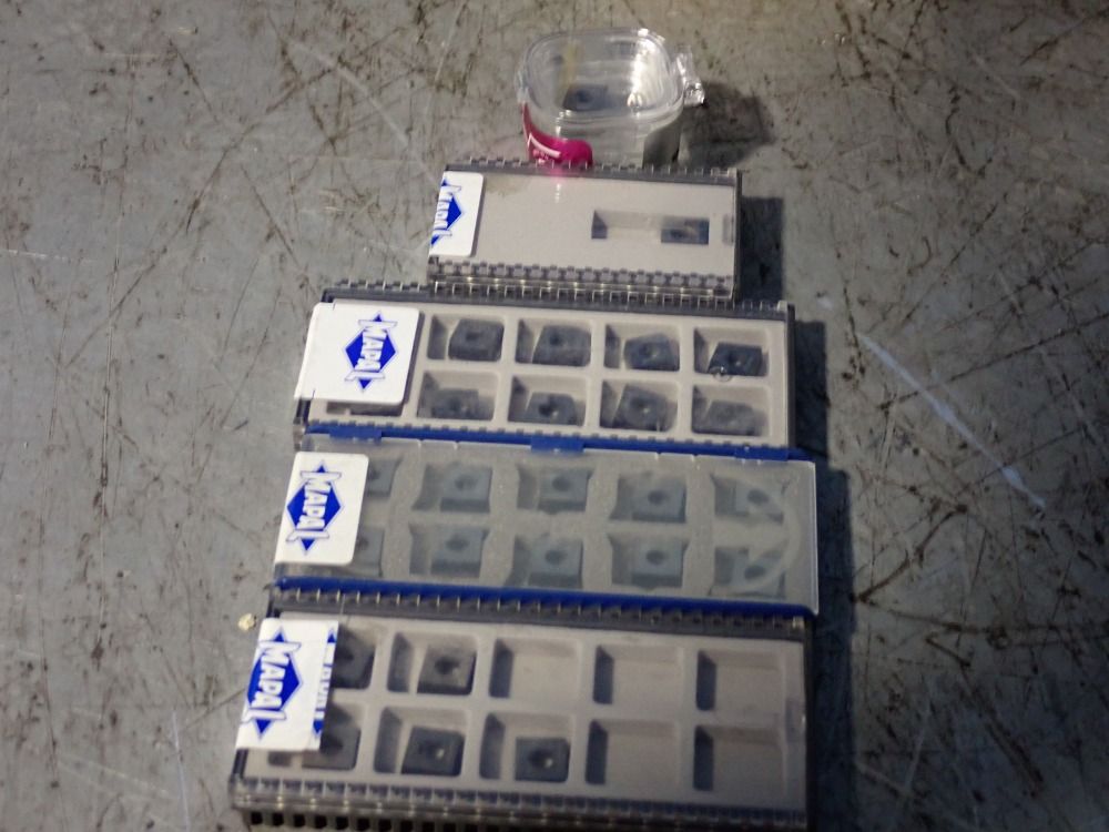 Various Carbide Inserts, Qty: 25