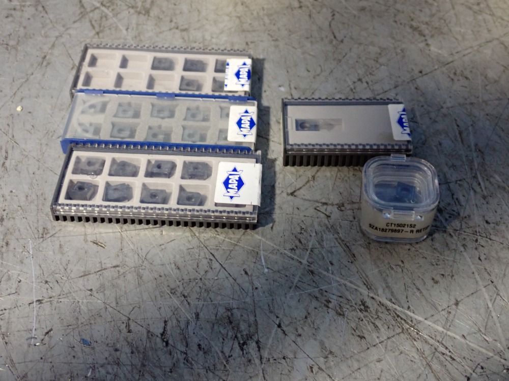 Various Carbide Inserts, Qty: 25