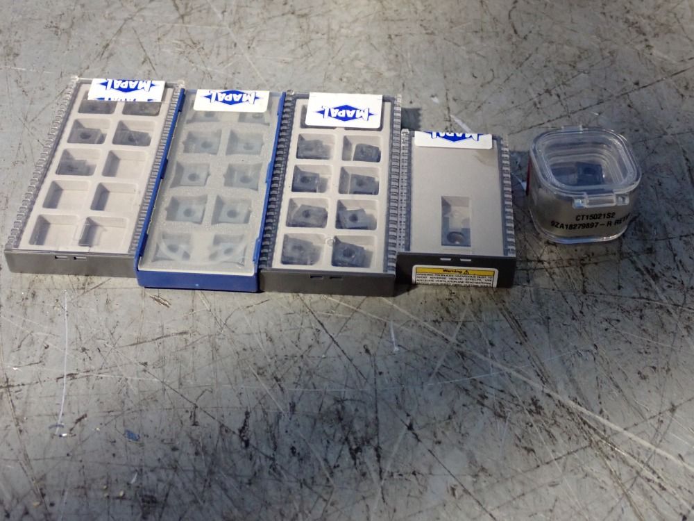 Various Carbide Inserts, Qty: 25