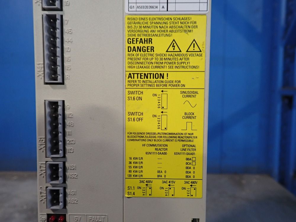 Siemens Simodrive - 6sn1145-1ba01-0ba2