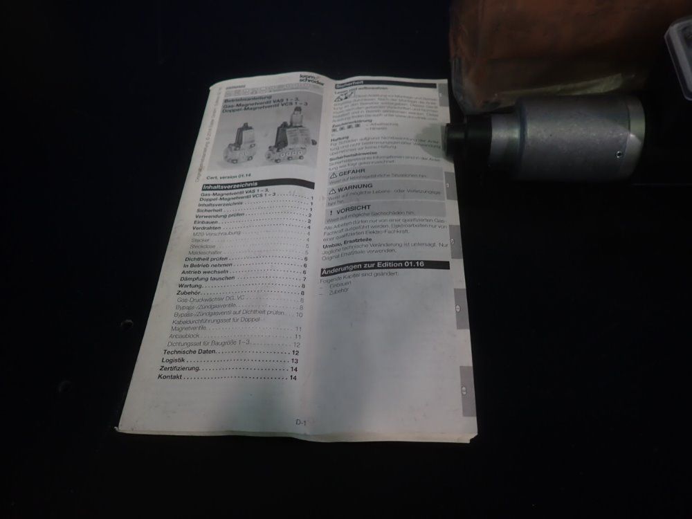 Krom Schroder Shut Off Valve - Vas1t-/lqsr