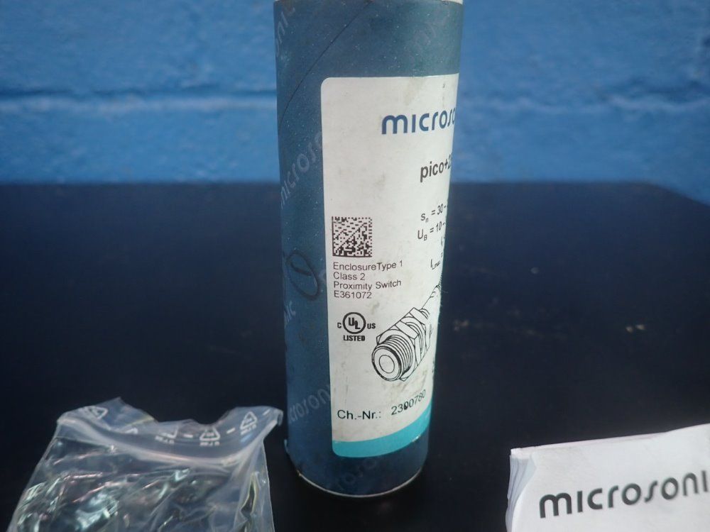 Microsonic Proximity Switch - Pico+25/f/a