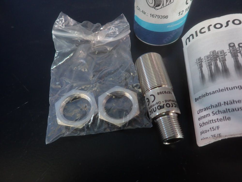 Microsonic Proximity Switch - Pico+25/f