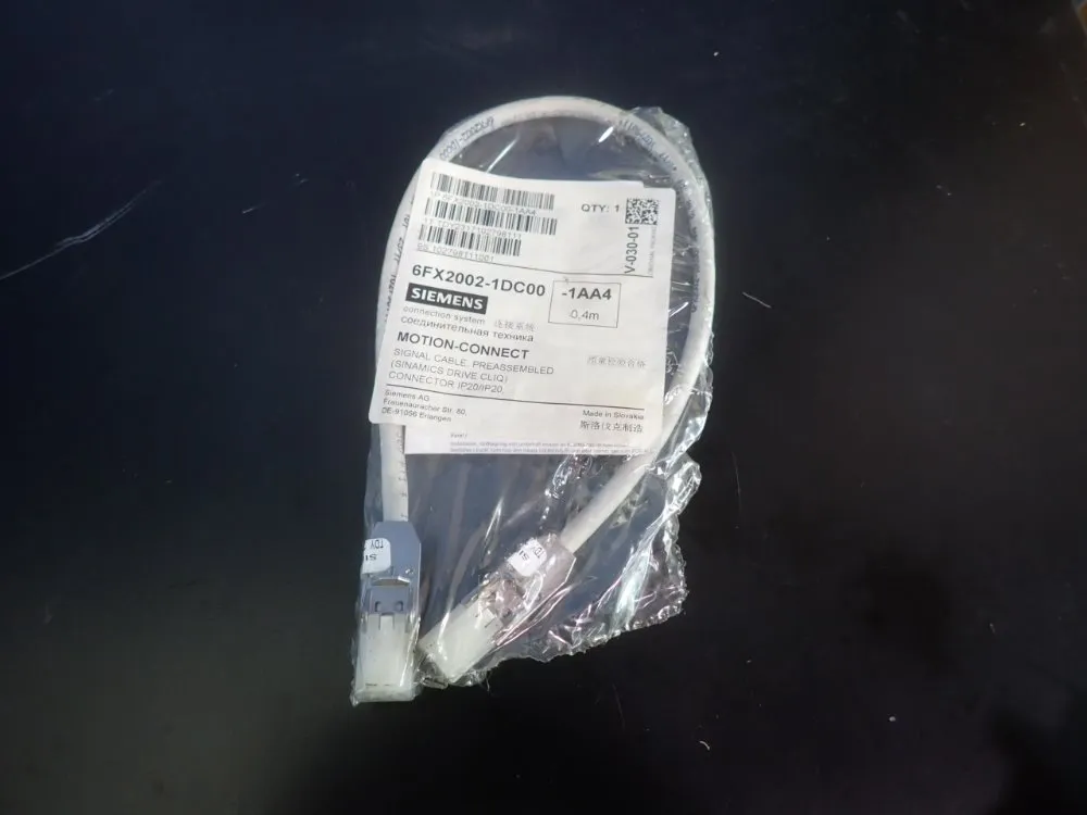 Siemens Signal Cable - 6fx2002-1dc00-1aa4