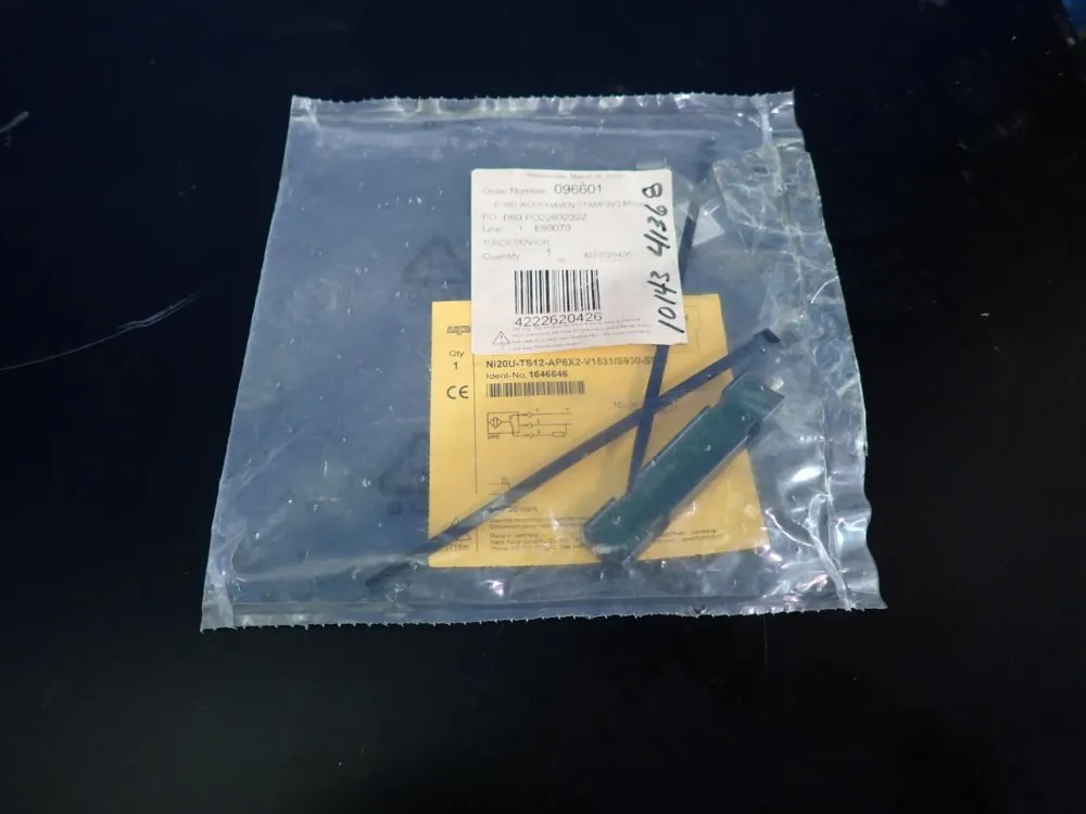 Turck Proximity Sensor - Ni20u-ts12-ap6x2-v1531/s930-s989