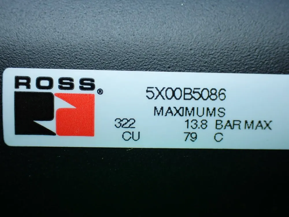 Ross 3/4" Nptf Pneumatic In-line Coalescing Filter - 5x00b5086