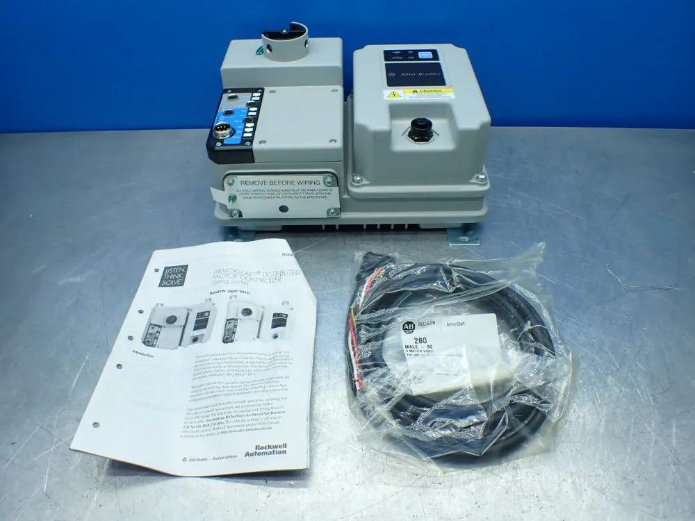 Allen-bradley Armorstart Combination Starter And Base - 280d-f12z-10c-cr-sm