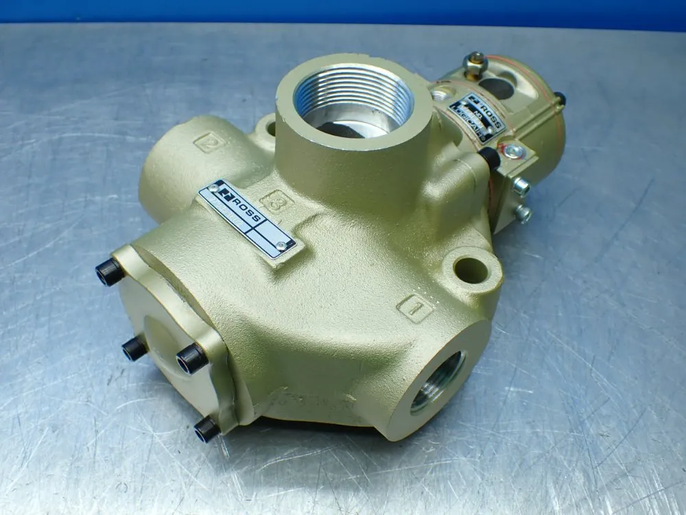 Ross Inline Pneumatic Mounted Poppet Valve. - 2783a6002