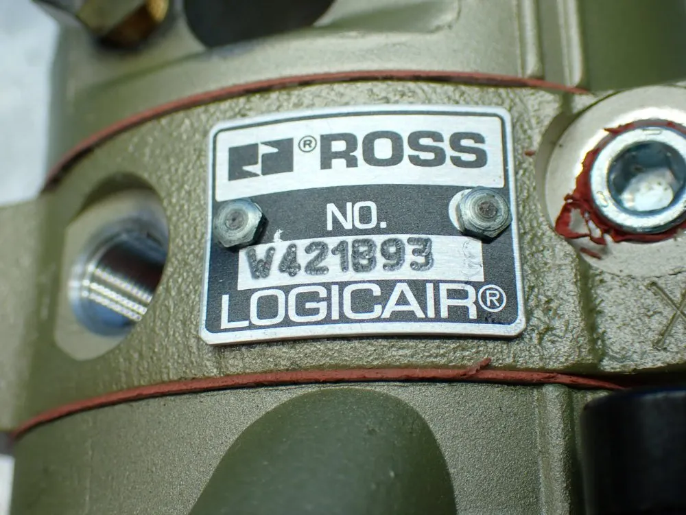 Ross Inline Pneumatic Mounted Poppet Valve. - 2783a6002