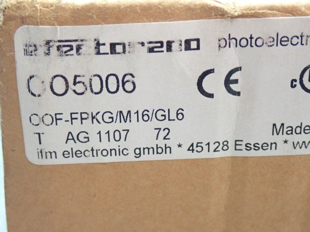 Ifm Fibre-optic Amplifier Unit - Oo5006