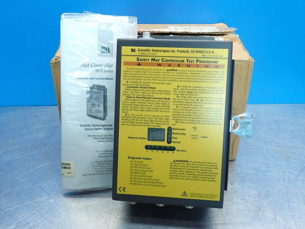 Sti Safety Controller - Mc6dc-5026-cx1