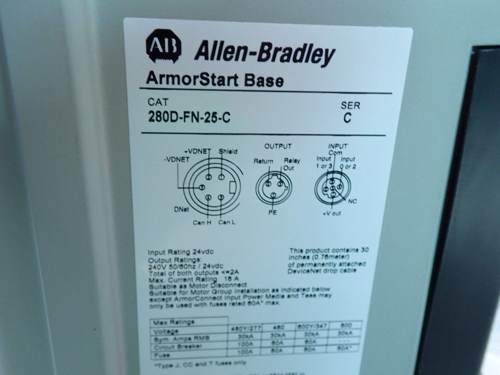 Allen Bradely Reversing Starter - 281d-f23z-25d-crw