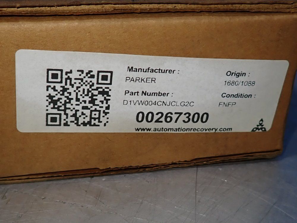 Parker Directional Control Valve - D1vw004cnjclg2c