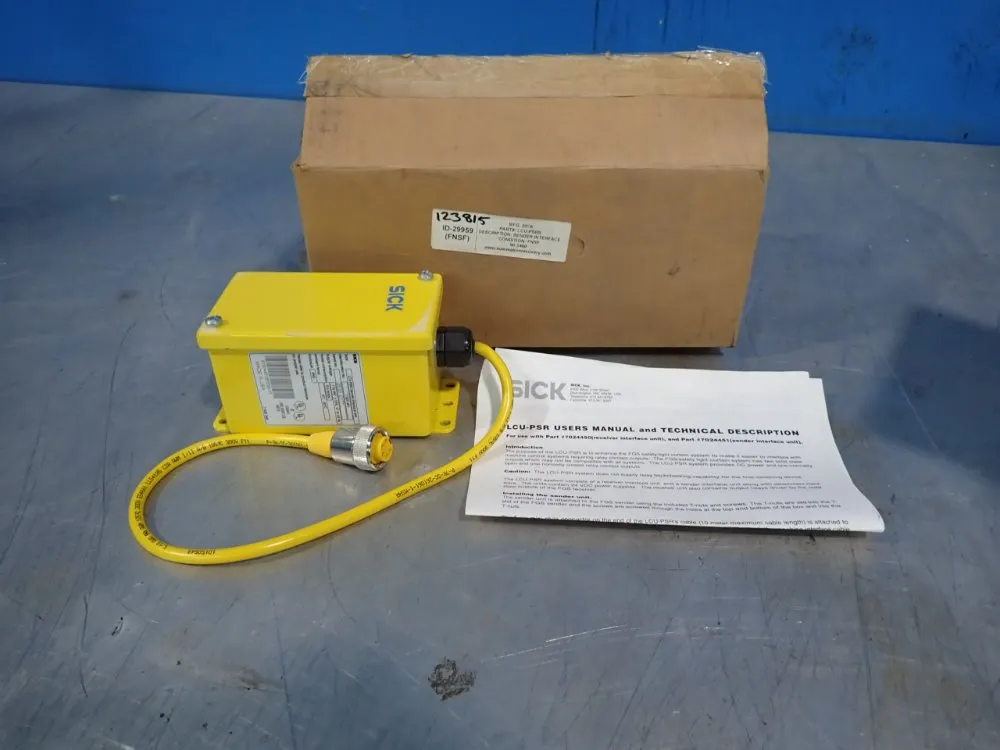 Sick Sender Interface Unit - Lcu-psrs