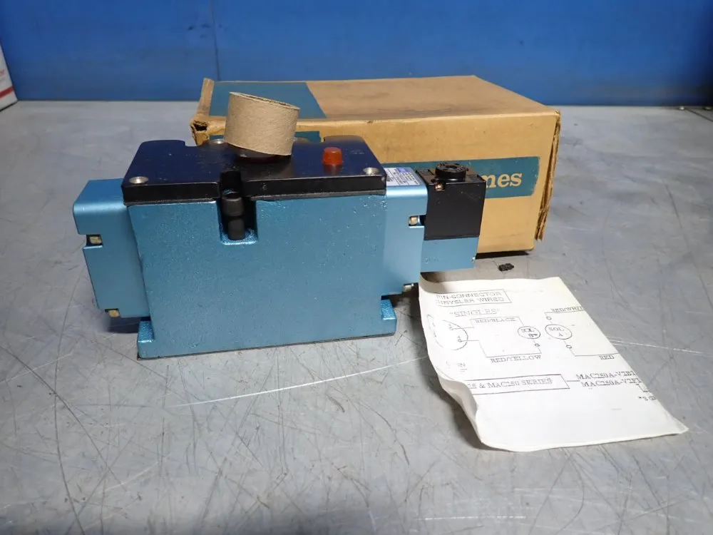 Mac Single Pressure Valve - Mac250a-v1b4pm-111da(univ)