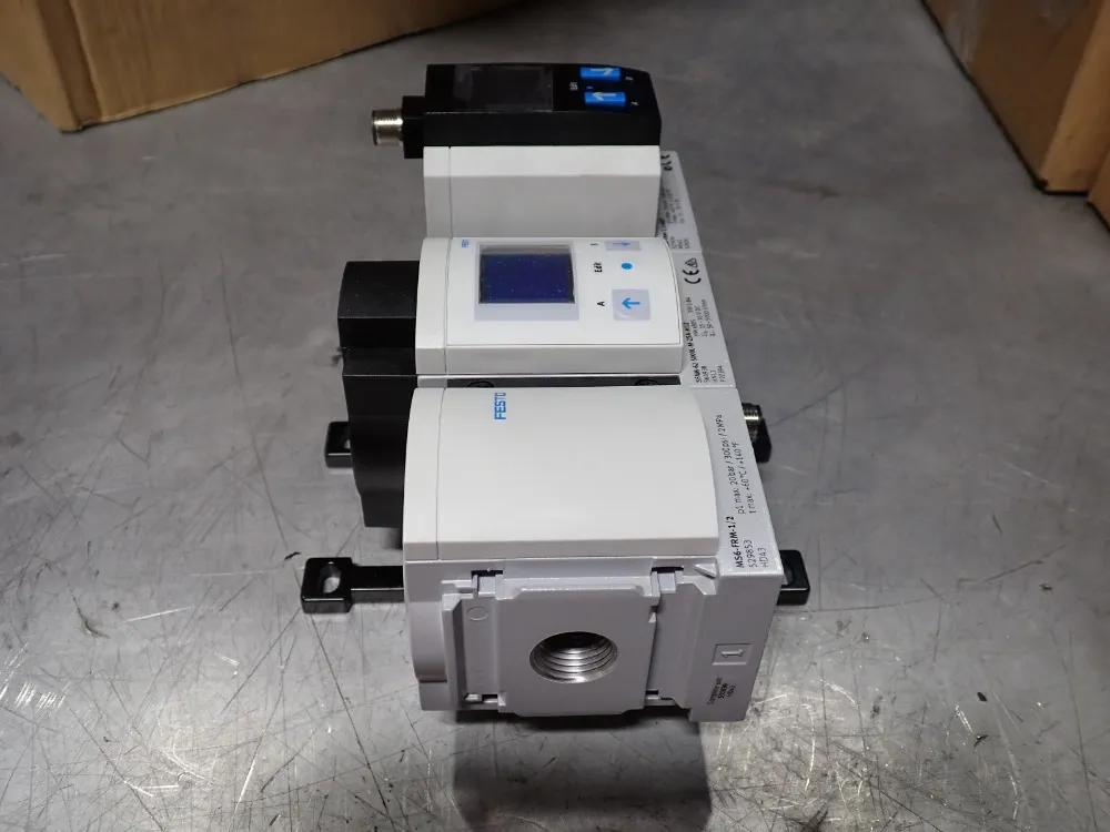 Festo Air Source Processling Assembly - Msb6-1/2:f1:u9:f10-wp