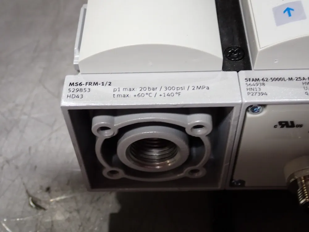 Festo Air Source Processling Assembly - Msb6-1/2:f1:u9:f10-wp