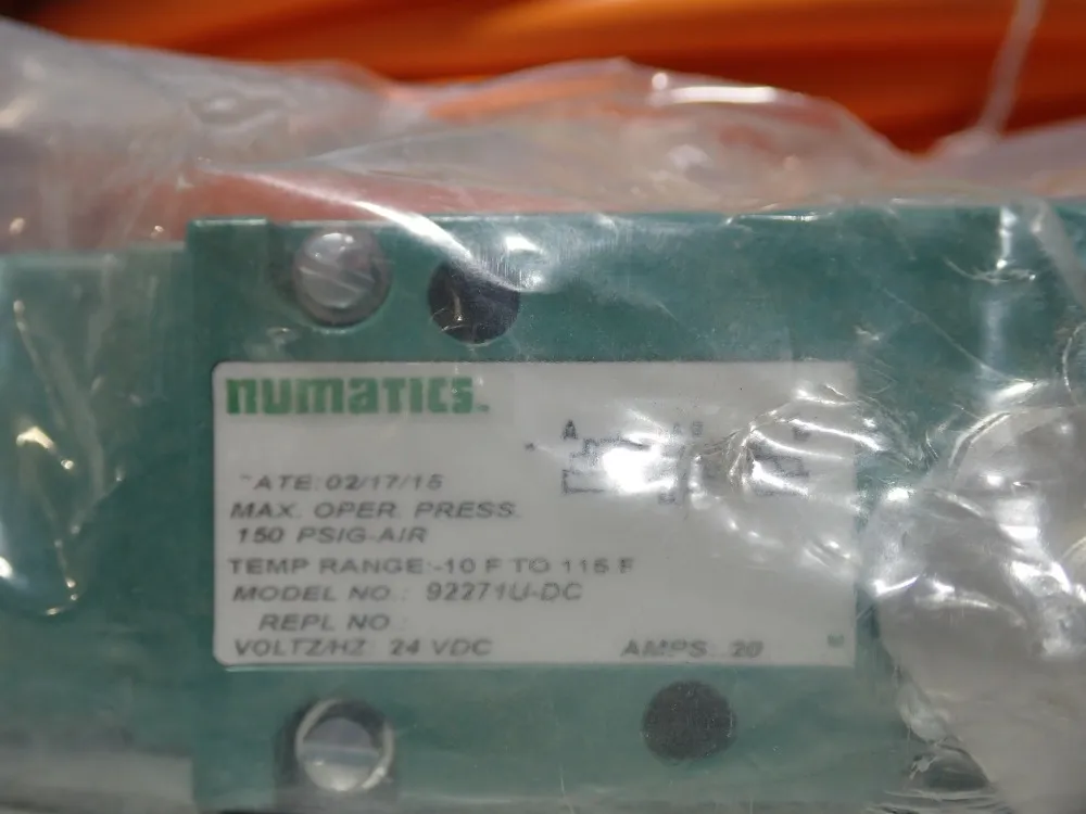 Asco Numatics Double Solenoid - 92271u-dc