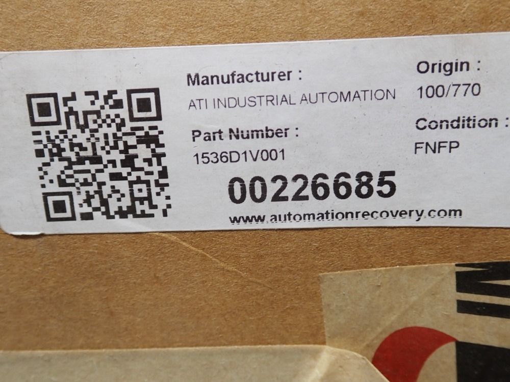 Ati Industrial Automation 1100 Lbs (510 Kg) Tool Changer - 1536d1v000