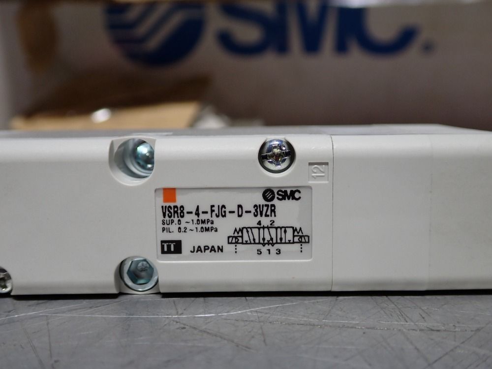Smc Double Solenoid - Vsrs-4-fjg-d-3vzr