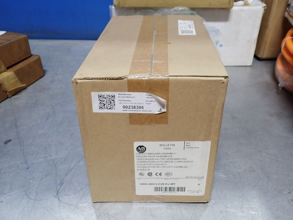 Allen-bradley Circuit Breaker Assembly - 140g-g6c3-c25-kj-mt