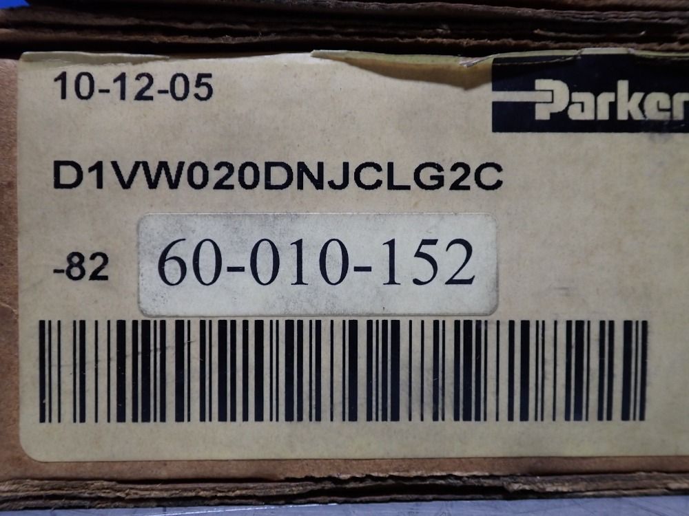 Parker Hydrolic Valve - D1vw020dnjclg2c