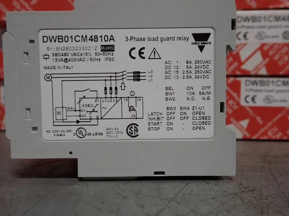 Carlo Gavazzi Monitoring Relay - Dwb01cm4810a