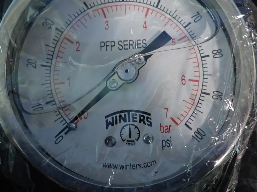 Winters Pressure Gauge - Pfp644-r1-r11-c1