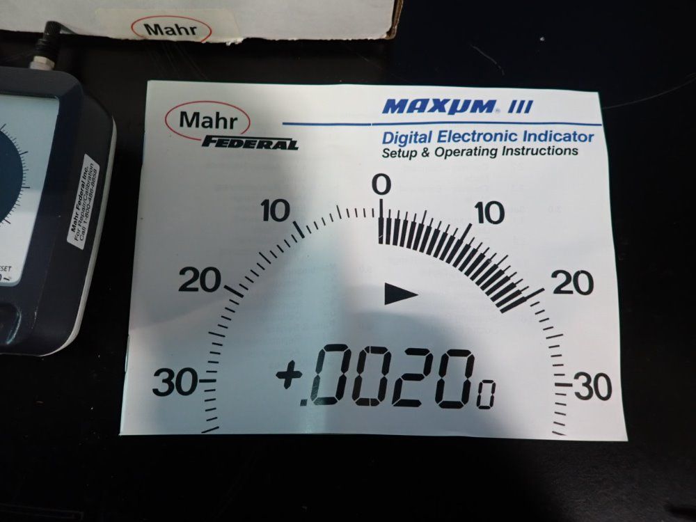 Mahr Digital Electronic Indicator - 2033201