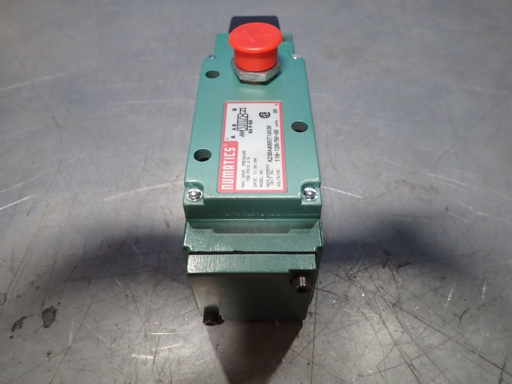 Asco Numatics Solenoid Valve - A23ba400st14x30