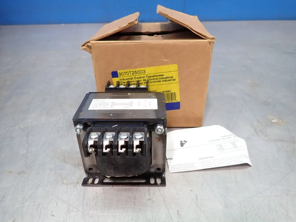 Square D 0.25 Kva Industrial Control Transformer - 9070t250d3