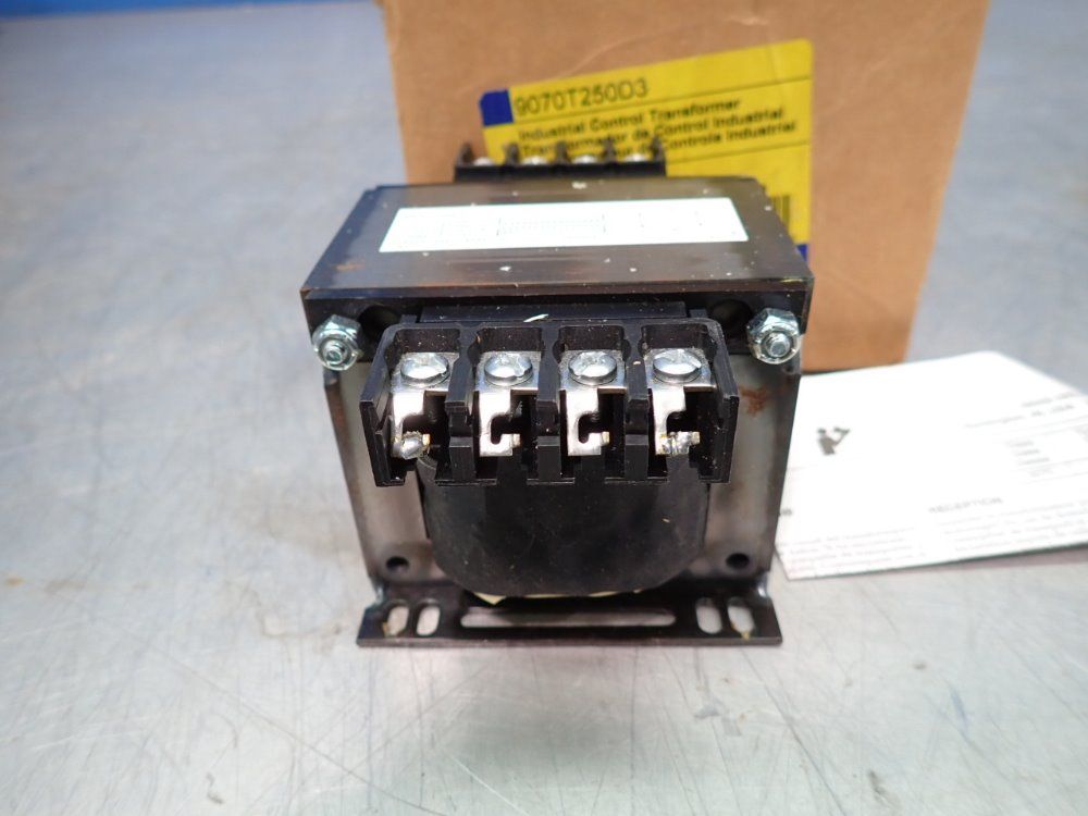 Square D 0.25 Kva Industrial Control Transformer - 9070t250d3