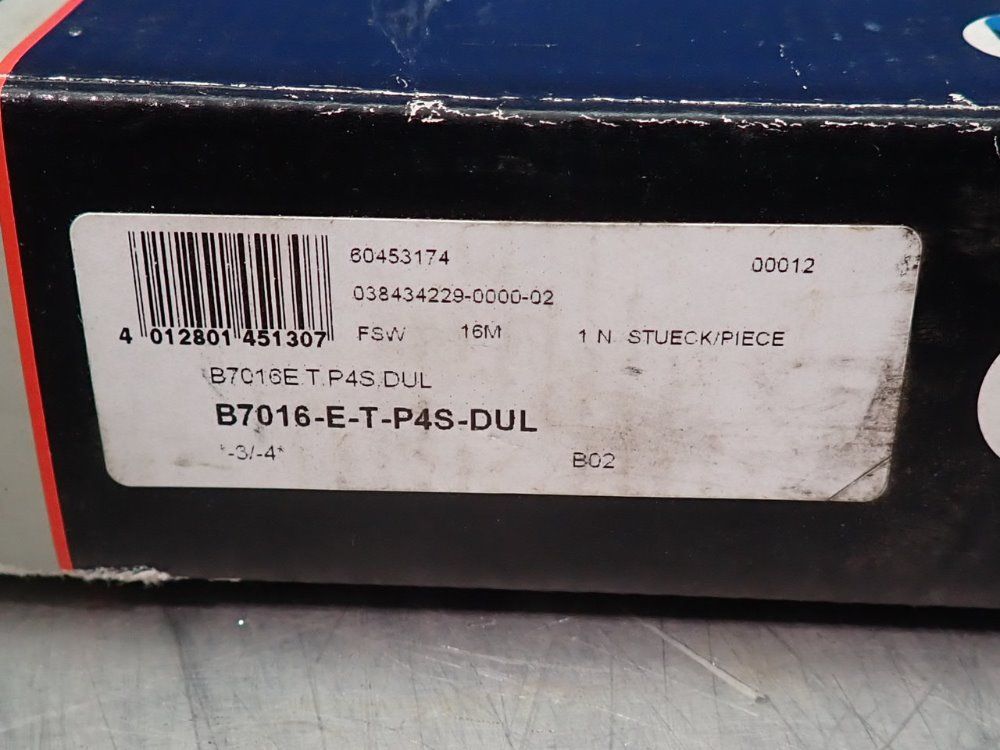 The Barden Corporation 4 1/2" Aerospace / Super Precision Ball Bearings - B7016-e-t-p4s-dul
