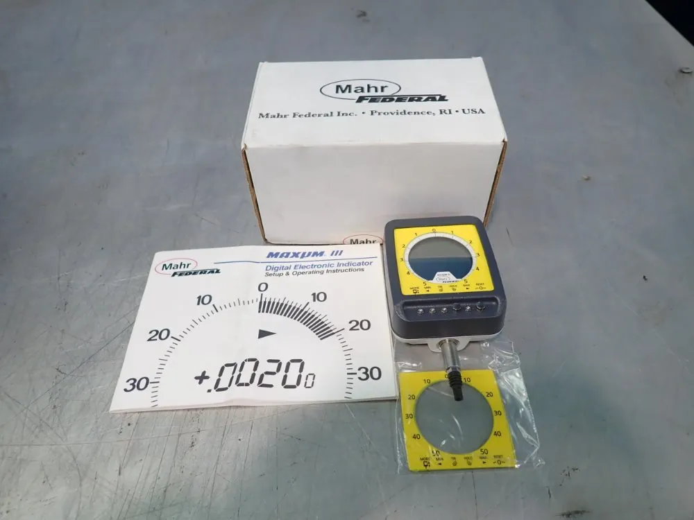 Mahr Federal Maxum Digital Electronic Indicator - 2033121